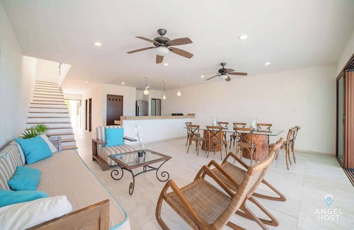 Progreso Municipality House | Private Beach Escape with Pool & Ocean Views