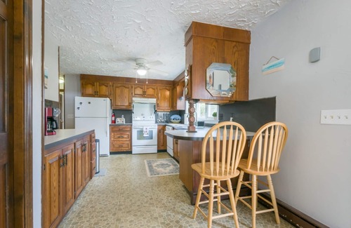 Buzzards Bay House | Private beach just steps off the back deck and amazing water views
