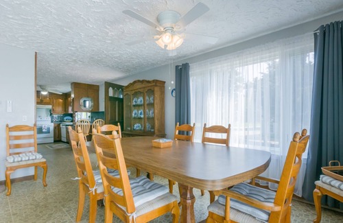 Buzzards Bay House | Private beach just steps off the back deck and amazing water views