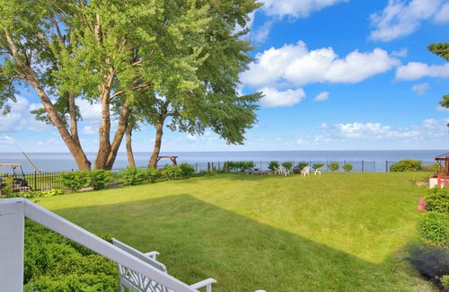 Richmondville House | Private Beach & Sauna: Lakefront Deckerville Home!