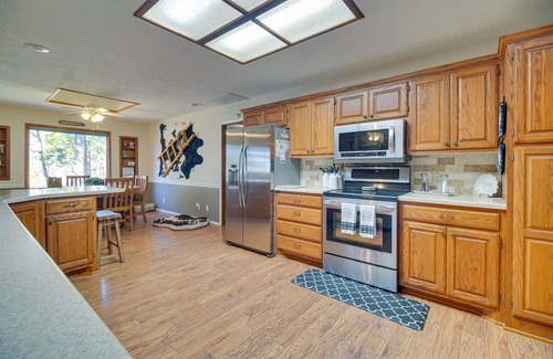 Grove House | Private Boat Dock: Family-Friendly Grove Getaway