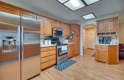 Grove House | Private Boat Dock: Family-Friendly Grove Getaway