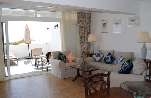 La Asomada House | Private bungalow for 6 people. with sea view, wifi and heated pool (4mX8m)