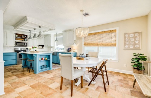Terramar Beach House | Private Canal Home w/Boat Dock, Slip, 2 Living Areas - Fish from the Deck!