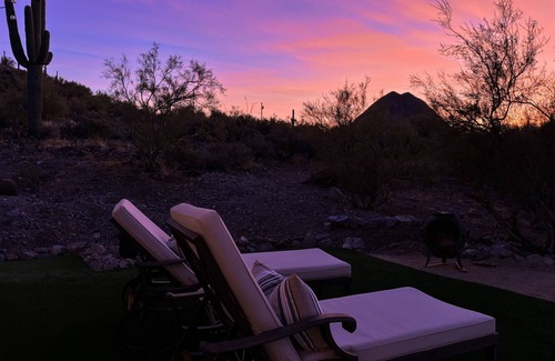 New River Apartment | Private Casita w desert landscape and great views.