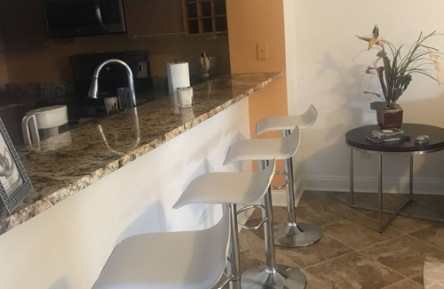 Central Sarasota Condo | Private corner/blocks from SelbyGardens/pets/2 parking spots/elevator/3-mon min