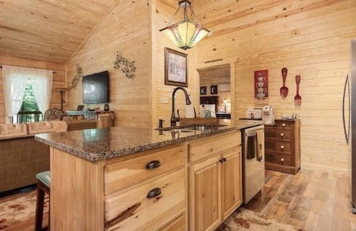Cosby Cabin | Private Cozy DOG FRIENDLY Cabin Home Surrounded by a Variety of Beautiful Trees