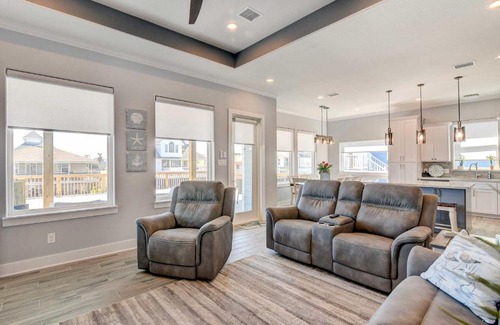 Terramar Beach House | Private Dock and Patio Waterfront Galveston Retreat