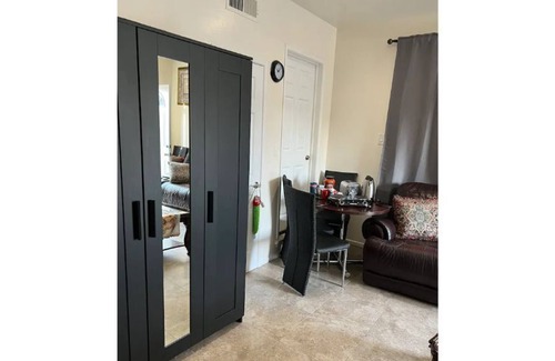 North Hills West Apartment | Private Entry Huge Pool Front w/Electric Mattress.Sleeps 2. Near CSUN