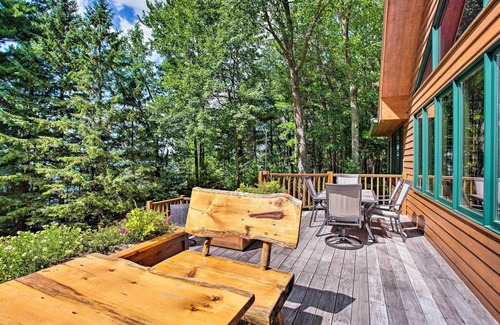Solon Springs Cabin | Private Family Retreat on Middle Eau Claire Lake!