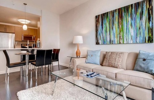 Hudson Exchange Apartment | Private & Friendly 1BR | Travel Nurse Friendly | W/D | GLS