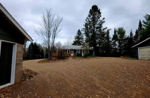 Park Falls House | Private getaway on 23 acres. Full access to snowmobile/UTV trails from property!