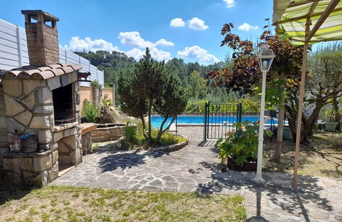 Saint-Julien-les-Rosiers House | Private house and swimming pool ALES GARD for 5 PEOPLE