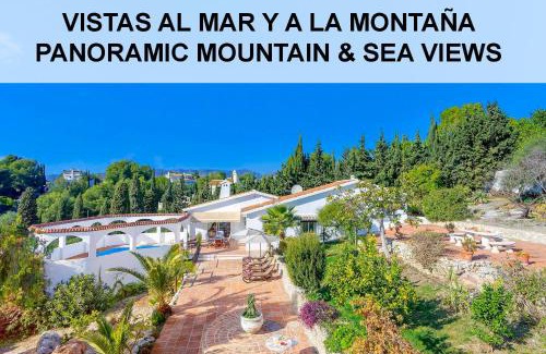 Frigiliana Villa | Private Heated Pool, Jacuzzi & 1225m2 garden in Villa Cipreses