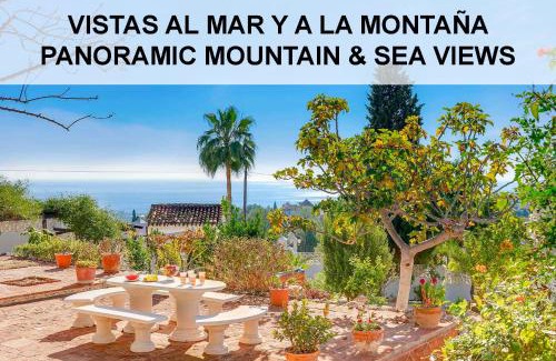 Frigiliana Villa | Private Heated Pool, Jacuzzi & 1225m2 garden in Villa Cipreses