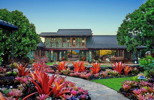 Kilauea House | Private home on 12 lush acres, ocean views, path to beach, two bedroom main house!