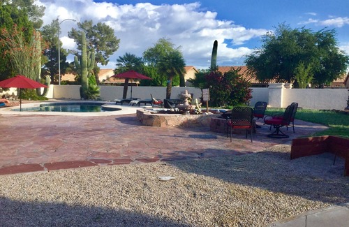 Westbrook Village House | 🌴 Private HotTub & Pool~Lrg fenced back yard~Restaurants~Golf Cart~Pet friendly🌴