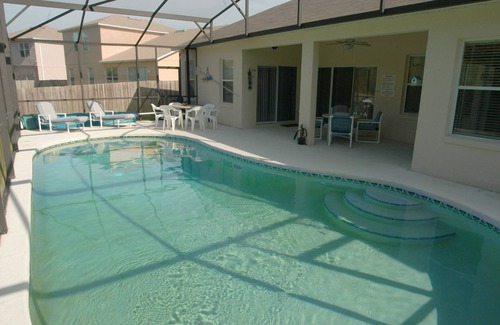 Crescent Lakes House | Private House near Disney with Pool and Conservation view