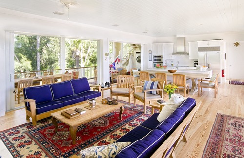 Whitney Beach House | Private Island Retreat with Private Beach, Dock, Palm Trees & Glorious Sunsets