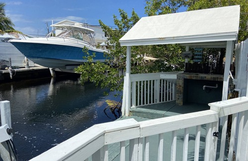 Key Largo House | Private Keys Getaway retreat, gated property located on a canal and cross creek.