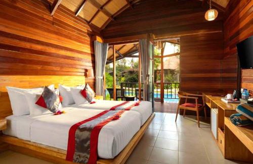 Gili Air House | Private Lagoon House 7 BR in the beach front #A18