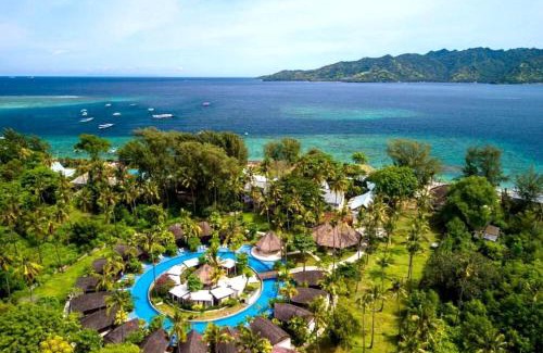 Gili Air House | Private Lagoon House 7 BR in the beach front #A18