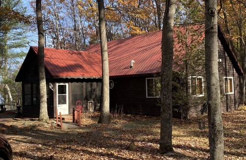 Brill Ski Chalet | Private lake cabin with direct access to snowmobile trails and ice fishing