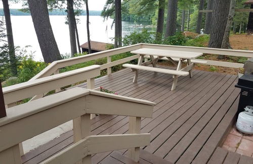 Bridgton House | Private Lake Front Home