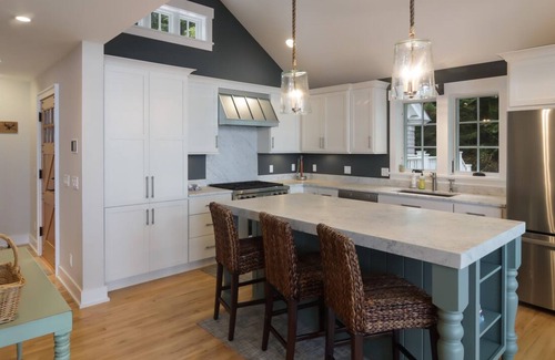 Leland House | Private Lake Michigan lakefront luxury retreat North of Leland w stunning views