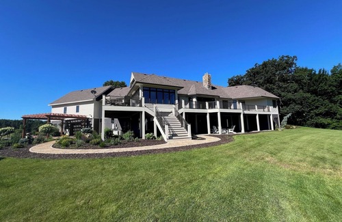 Amery House | Private Lower Level Rental on Bear Trap Lake 4 Beds 2 Baths on 6 Acres