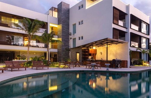Akumal Apartment | Private Modern Jungle View PH Apartment, in natural, quit, safe location .