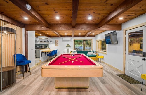 Altaville Cabin | Private Mountain Cabin on 8 Acres-Luxury Amenities and Family Friendly