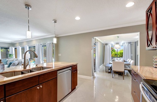 Delray Beach House | Private Oasis in Delray Beach with pool, game room and lake views!