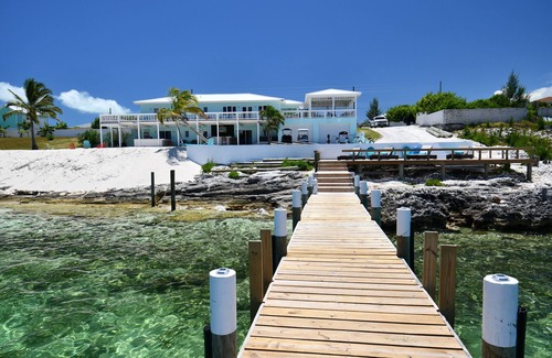 Lubbers Quarters Cay House | Private Oceanfront, Beach, Hottub and Dock, central location