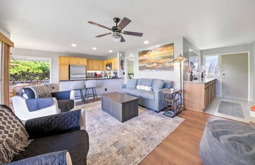 Princeville Apartment | Private Oceanfront Ohana Retreat Near Hanalei!