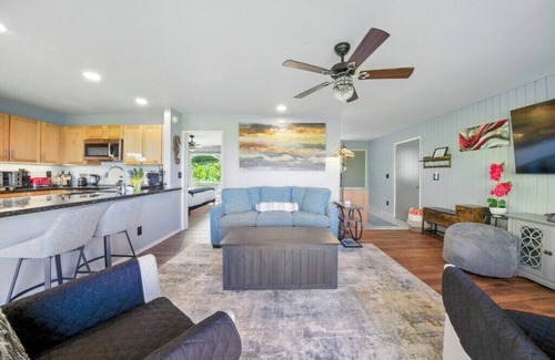Princeville Apartment | Private Oceanfront Ohana Retreat Near Hanalei!