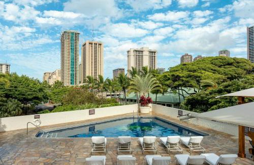 Waikiki Hotel | Private owned studio at Luana Hotel, partial ocean & city view, and no resort or extra fees!
