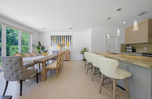 North Bay Village Villa | Private paradise in gated island
