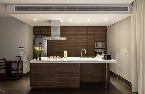 New Cairo Apartment | Private Pool - 3 Bed Serviced Apart GF @ Silver Palm