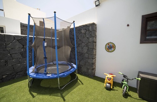 Playa Blanca Villa | Private pool and hot tub, mountain and sea views, pool table, children’s park.