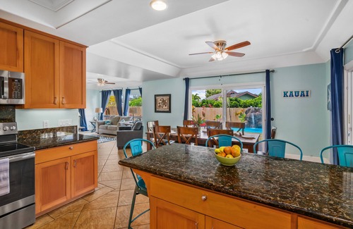 Princeville House | Private pool and jacuzzi oasis; walk to the beach, golf, restaurants, shopping