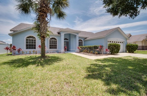 Orange Tree House | Private Pool and Spa Oasis Near Disney | Sleeps 8 | Orange Tree | Free BBQ