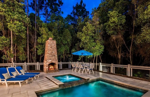 Forest District House | Private Pool! Forrest District! Gas Grill! Golf Cart!