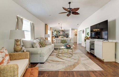 The Villages Villa | Private Pool & Golf Cart! Villa By Spanish Springs