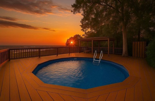 Mid America House | Private Pool, Mountain Top Views & Home Theater