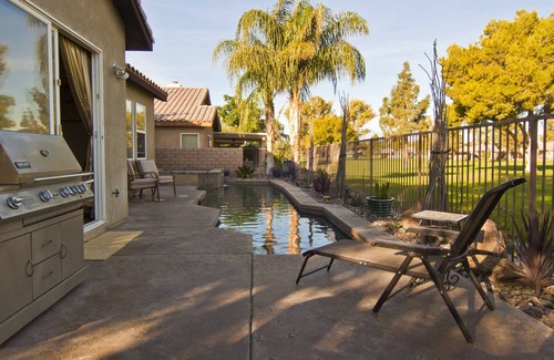 Indio House | Private Pool, on Golf Course! Coachella Walk to Music Festivals!