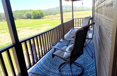Pipe Creek Cabin | Private, redwood cabin with endless Hill Country views. Horse & dog friendly!