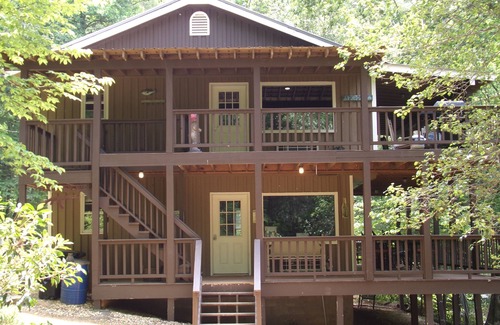 Cleveland Cabin | Private retreat at the waters edge of one of NE Ga premier trout streams.