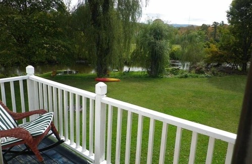 Arlington House | Private River Waterfront BattenKill Romantic historical home, kayak, fly fishing