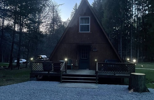 Benezette Cabin | Private Rustic A-Frame in the Heart of Elk Country